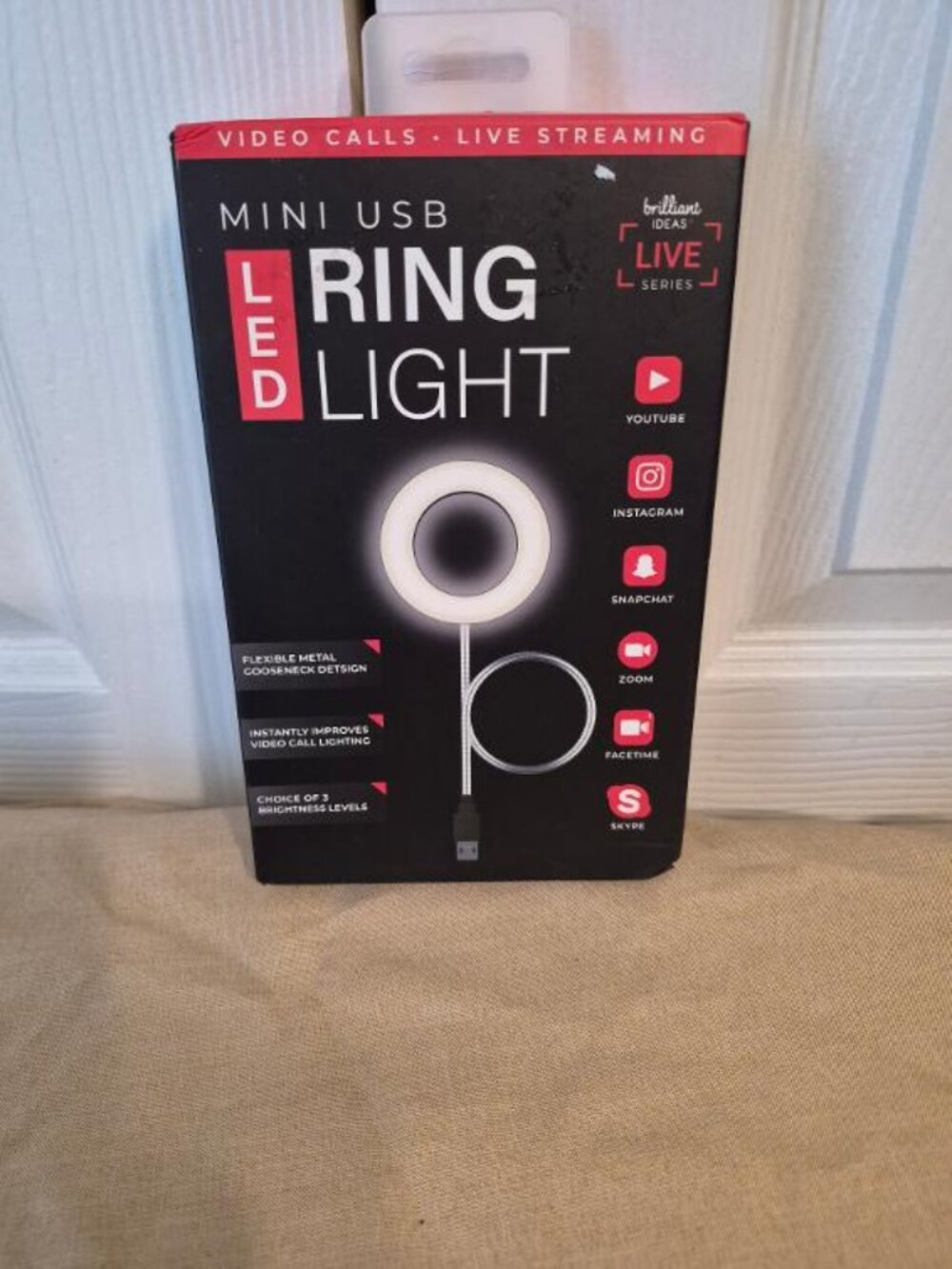 LED Mini Ring Light by Brilliant Ideas